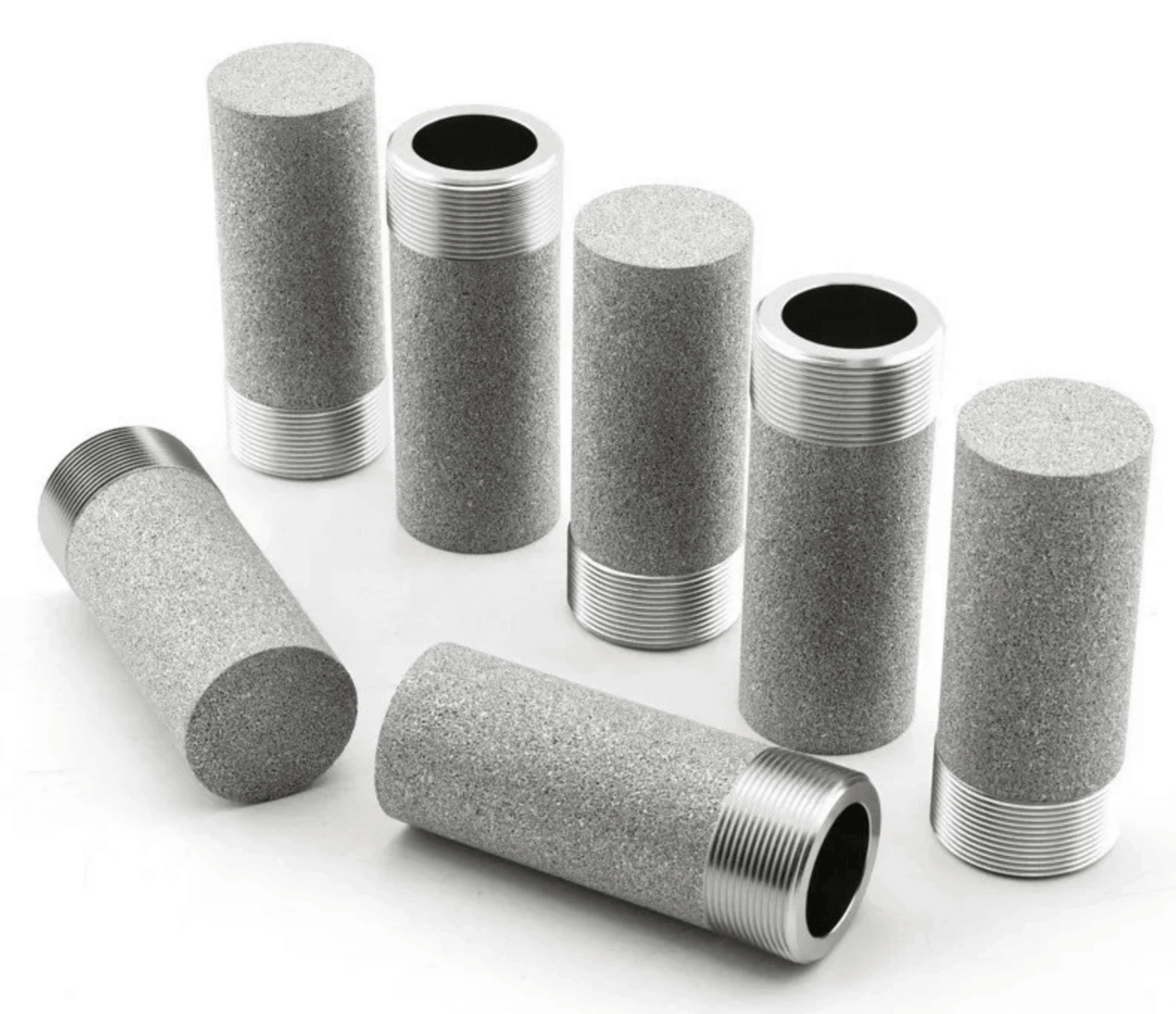 Replacement for the Poral/Sintertech Porous Stainless steel Isostatic Tubes (IS)